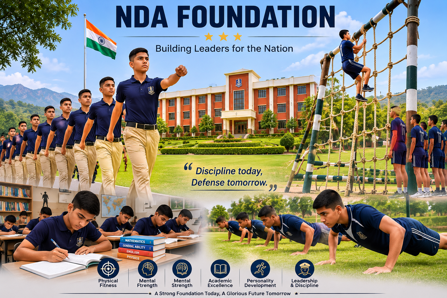 Defence preparation and cadet training at Sainik School Gopalganj